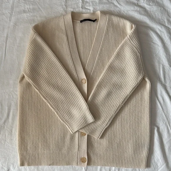 Jenni Kayne Cashmere Cocoon Ivory Sz XXS - Picture 2 of 8